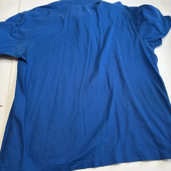 Vintage Masters Polo Shirt Mens XL Blue Embroidered Logo Golf - Picture 8 of 9